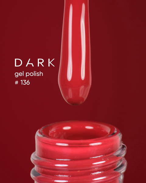 Gel laki Dark 136, 6 ml
