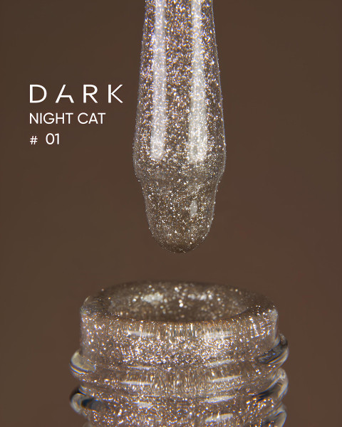 DARK Gel Polish Night Cat 01, 10 мл