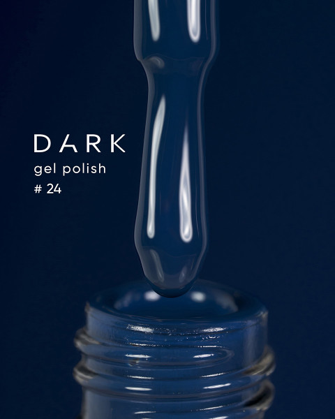 Dark żelowy lakier 024, 6 ml