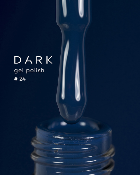 Dark żelowy lakier 024, 6 ml