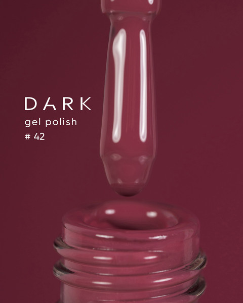 Dark gel polish 042, 10 ml