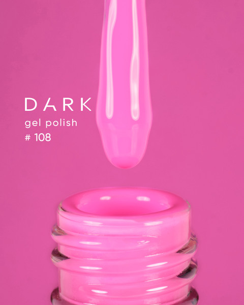 Żelowy lakier do paznokci Dark 108, 10 ml