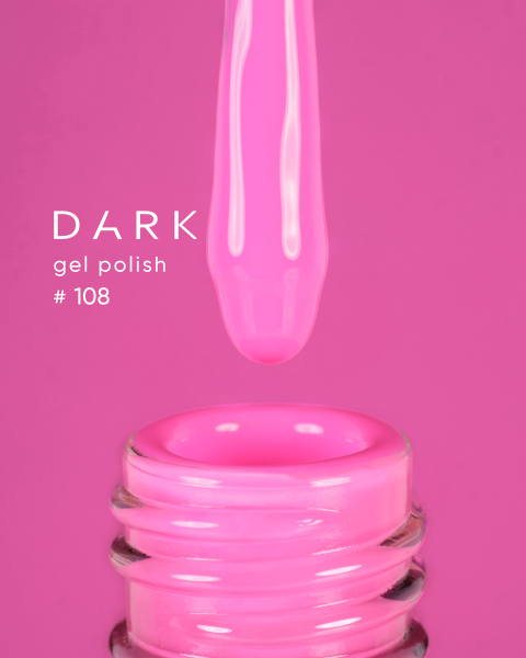 Żelowy lakier do paznokci Dark 108, 10 ml
