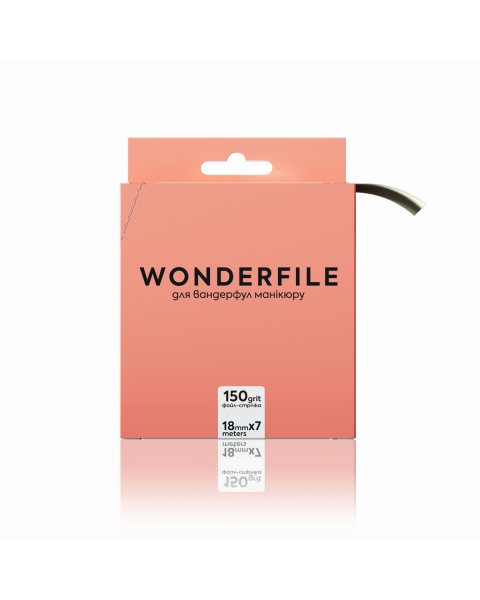 Wonderfile taśma pilnikowa 160x18 mm -150 gradacja (7 metrów)