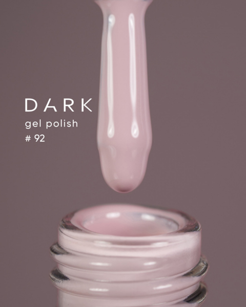 Dark gel polish 092, 10 ml