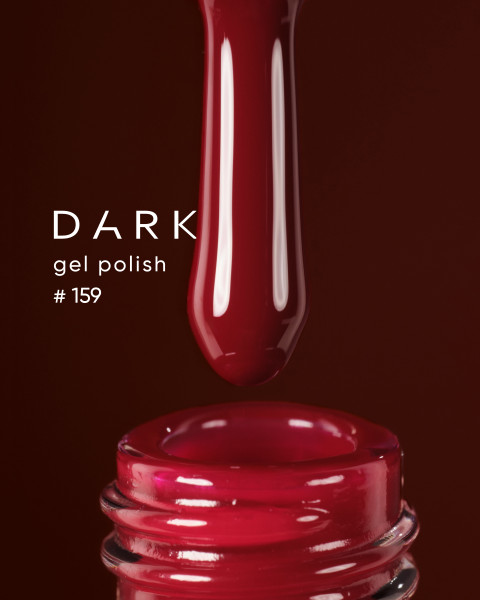 Dark lakier hybrydowy 159, 6 ml