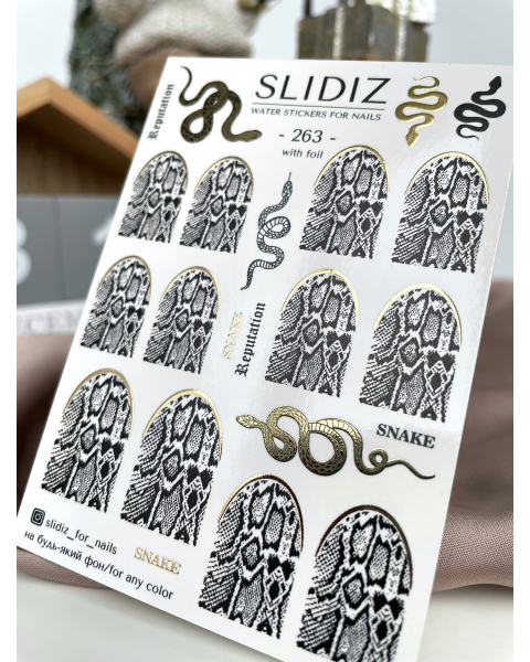 Foil slider design SLIDIZ №263