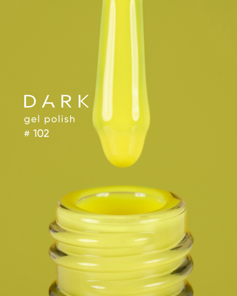 Dark żelowy lakier 102, 10 ml