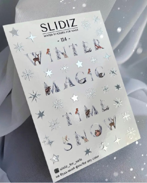 Folijowy design slajdów SLIDIZ №114