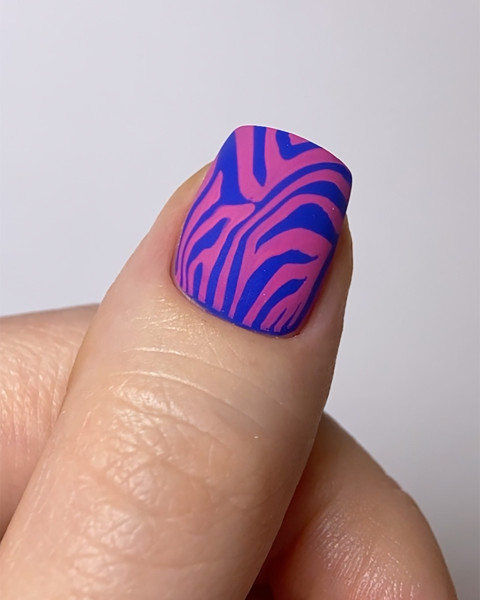 Dark Stamping Polish №28 neonowy różowy, 10 ml