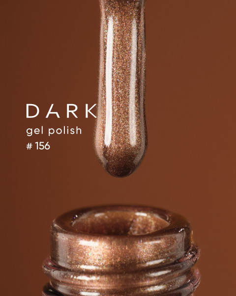 Dark lakier hybrydowy 156, 6 ml