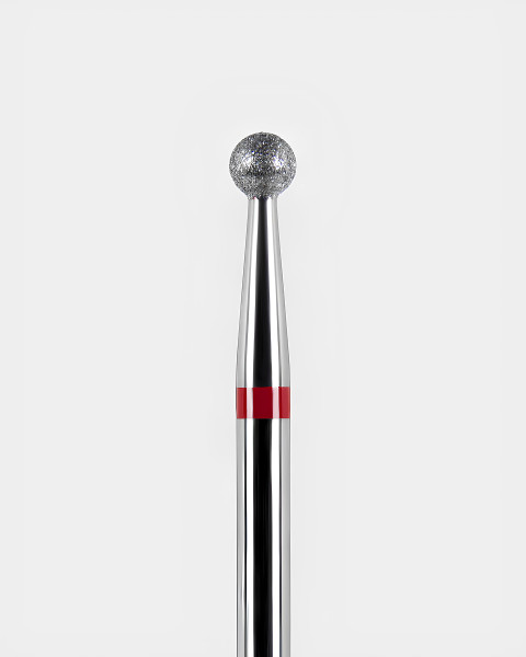 DARK frez diamentowy №111 czerwony kulka 030
