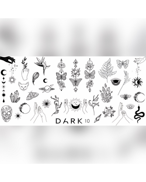 Płytka do stempli DARK 10