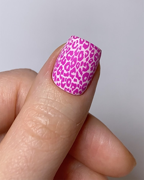 DARK Stamping Polish №29, różowy 10 ml