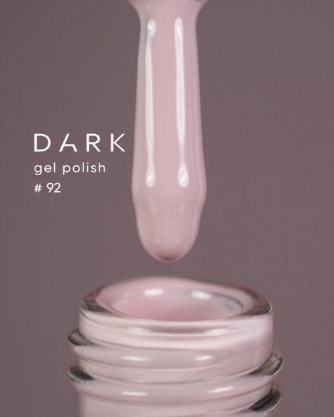 Dark gel polish 092, 6 ml