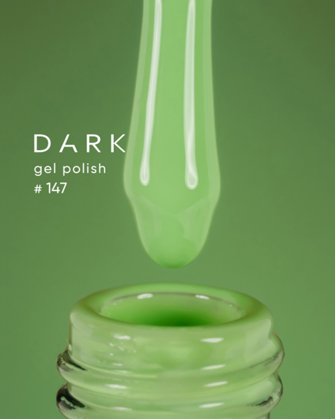 Lakier żelowy Dark 147, 6 ml