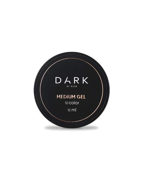 DARK Medium Gel №10, 15 ml (bez pędzelka)