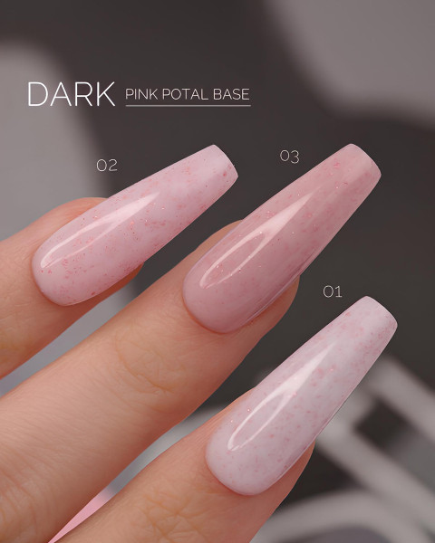 Dark Pro Base Pink Potal 3, 15 ml