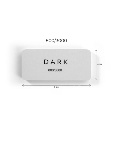 DARK pilnik do polerowania - prostokątny 800/3000 grit