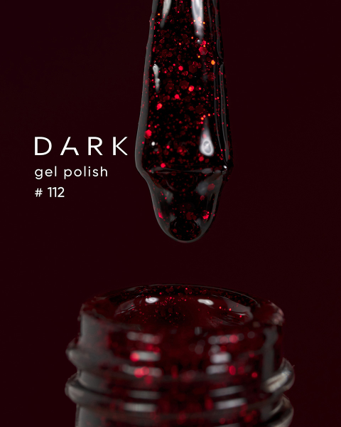 Lakier żelowy Dark 112, 6 ml