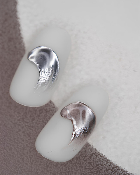 DARK Silver metal Gel Paint, 5 g