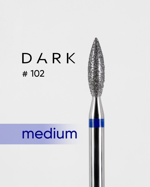 Wiertło diamentowe Dark nr 102 niebieski płomień 024