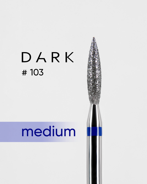 Wiertło diamentowe Dark №103 niebieski płomień 021