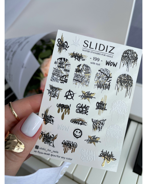 Foliowy design slider SLIDIZ nr 199