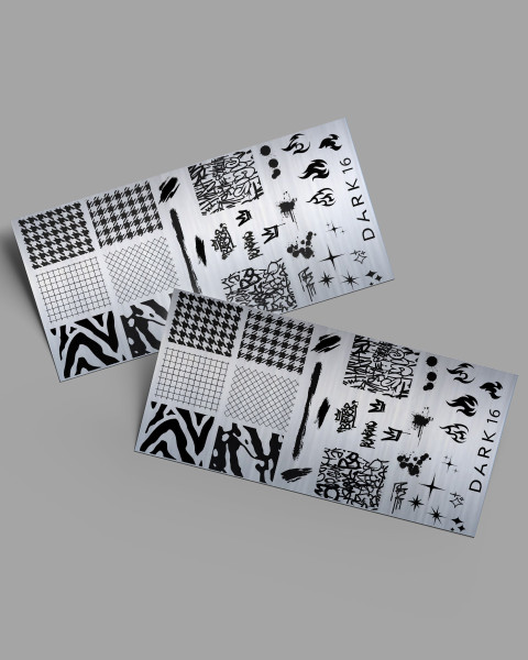 DARK Пластина для стемпінгу 16