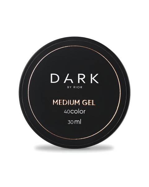 DARK Medium Gel №40, 30 ml (bez pędzelka)