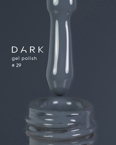 Lakier hybrydowy Dark 029, 6 ml