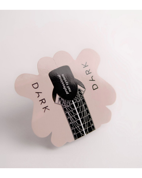 Formy do przedłużania DARK, 300 szt
