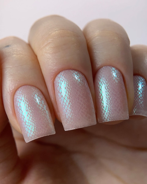 DARK Stamping Polish №47 zielony kameleon, 10 ml