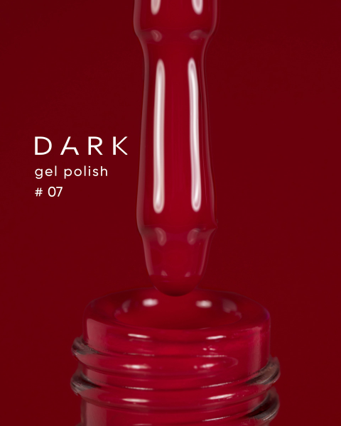 Dark gel polish 007, 6 ml
