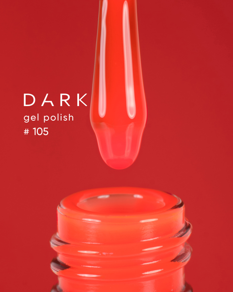Dark gel polish 105, 6 ml