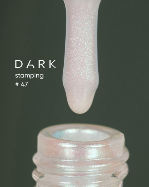 DARK Lak do stemplowania nr 47 zielony kameleon, 10 ml