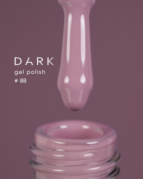 Lakier żelowy Dark 088, 10 ml
