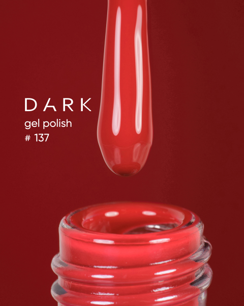 Dark gel polish 137, 10 ml