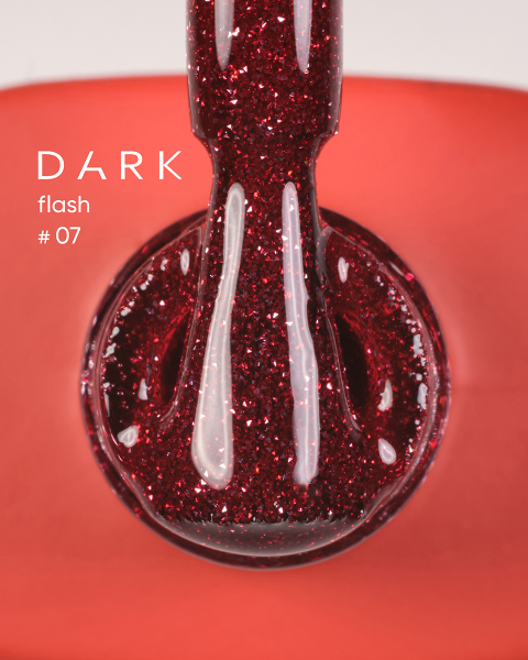 Dark Żelowy lakier do paznokci Flash 07, 10 ml