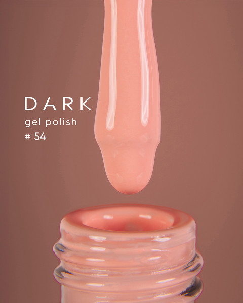 Dark gel polish 054, 10 ml