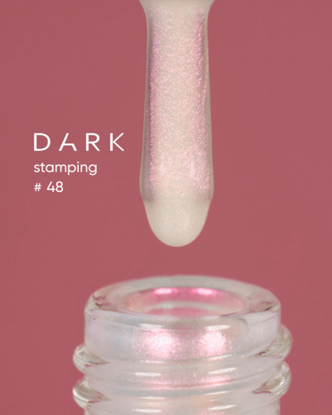DARK Stamping polish №48 różowy kameleon, 10 ml