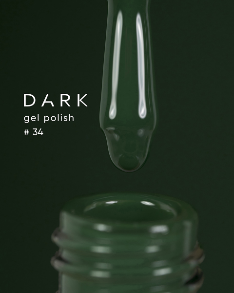 Dark żelowy lakier 034, 6 ml