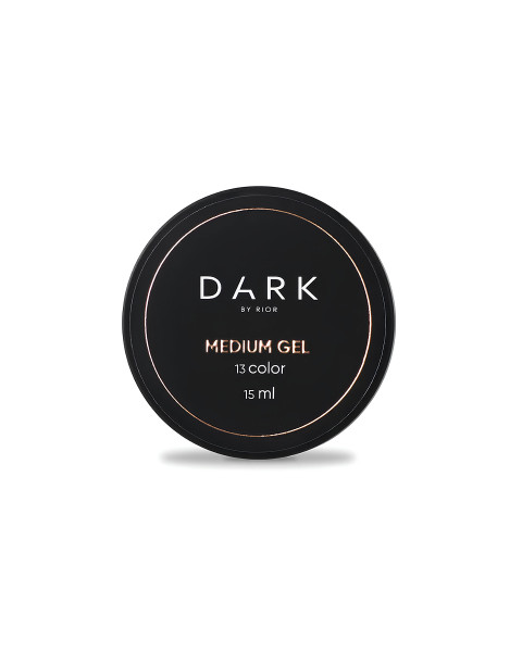 DARK Medium Gel №13, 15 ml (bez pędzelka)