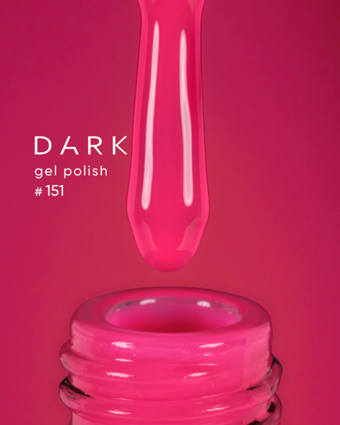 Lakier żelowy Dark 151, 6 ml