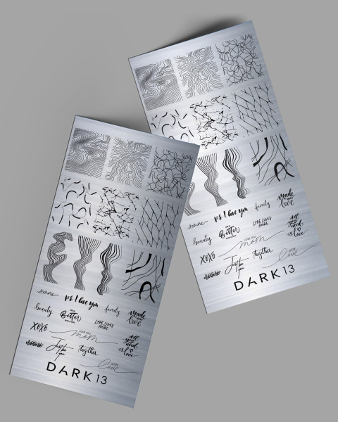 DARK Пластина для стемпінгу 13