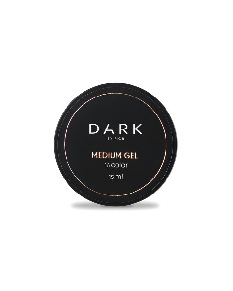 DARK Medium Gel №16, 15 ml (bez pędzelka)