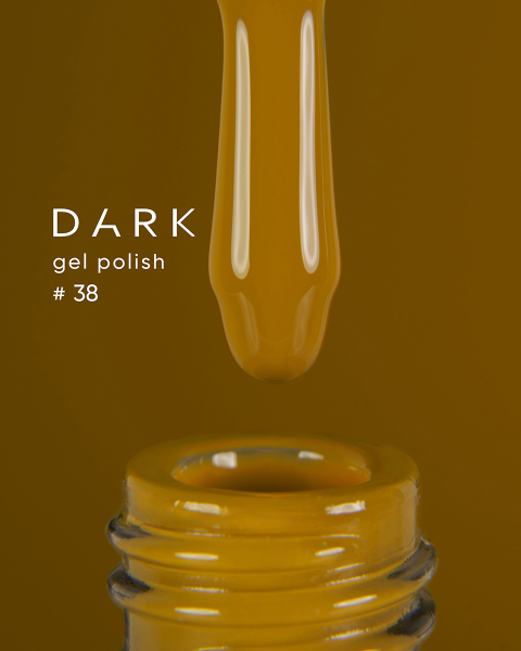 Dark gel polish 038, 6 ml