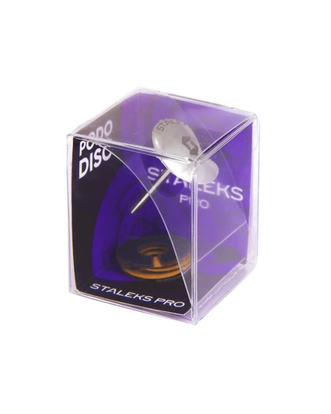 Dysk pedicure Nr 3 PARASOLKA STALEKS PRO M (20 mm) z wymiennym pilnikiem 180 grit, 5 szt.
