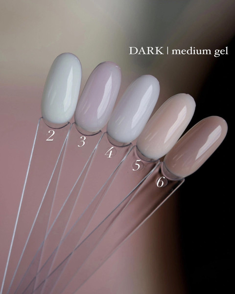 DARK Medium Gel №04, 15 ml (bez pędzelka)
