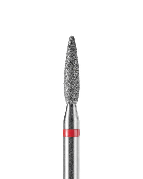Фреза DARK Тупе полум'я 2.4x10 мм (Червона)